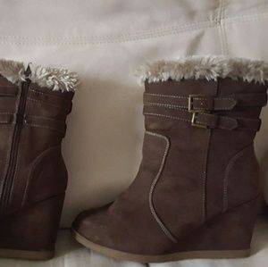 Suede Ankle Boots